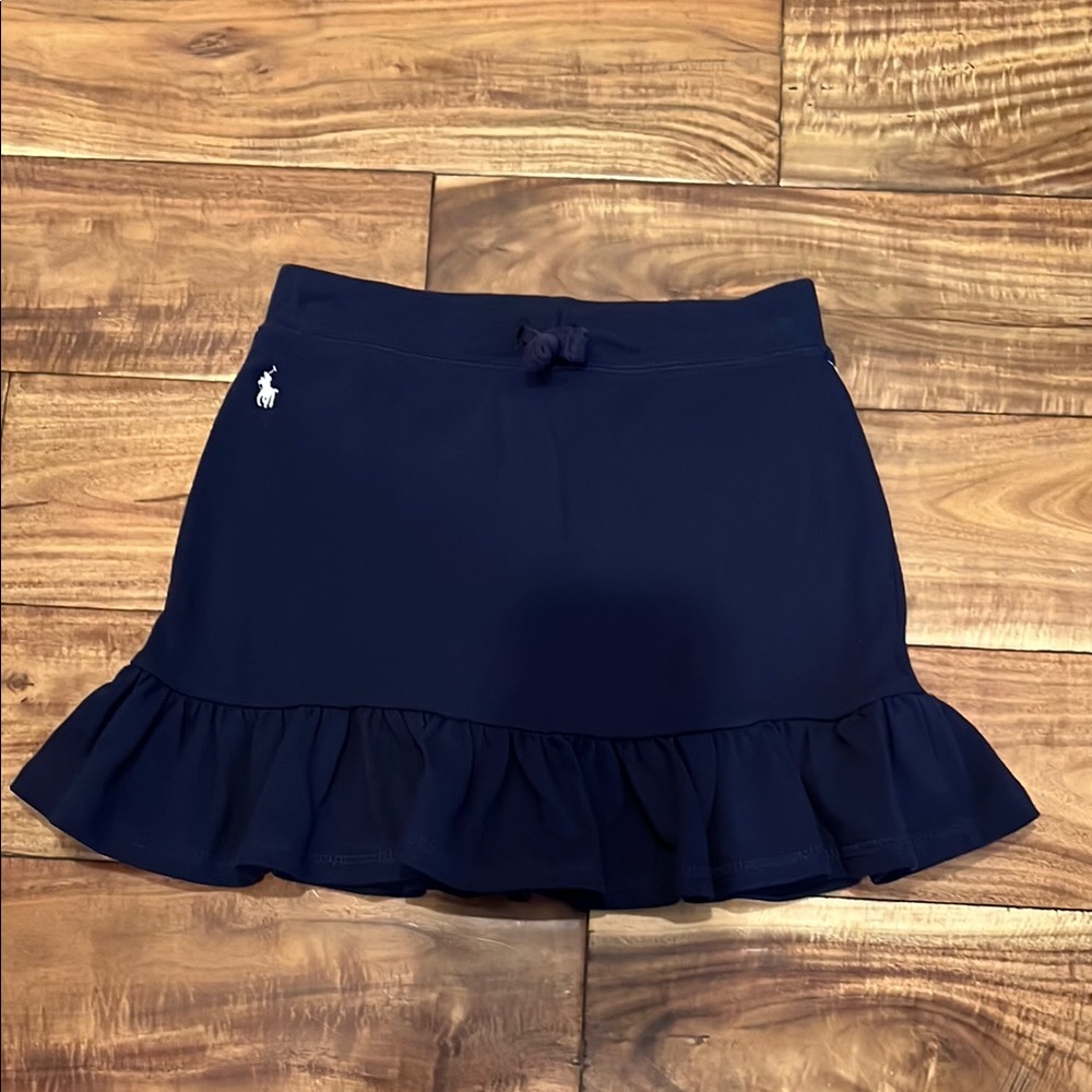 Polo Ralph Lauren Navy Blue Ruffle Skort